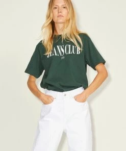 JJXX BEA Tee -DARK GREEN