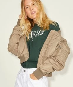 JJXX BEA Tee -DARK GREEN