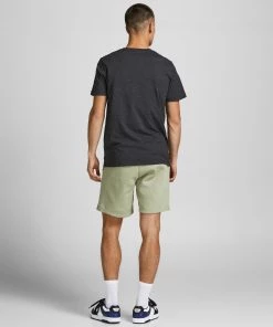 Jack & Jones JCOCONNOR Tee -BLACK Mens Polos, Tees & Shirts