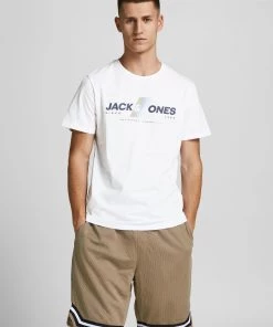 Jack & Jones JCOCONNOR Tee -WHITE