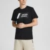 Mens Polos, Tees & Shirts Jack & Jones JCOJAKE Tee -BLACK