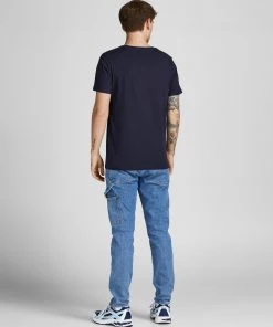 Jack & Jones JCOJAKE Tee -NAVY BLAZER