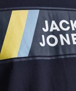Jack & Jones JCOJAKE Tee -NAVY BLAZER