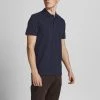 Mens Polos, Tees & Shirts Jack & Jones JPRBLALYON Polo -NAVY BLAZER
