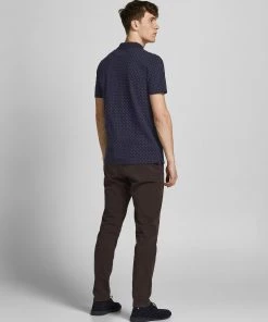 Mens Polos, Tees & Shirts Jack & Jones JPRBLALYON Polo -NAVY BLAZER
