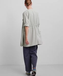 Pieces PAIGE Coatigan -GREEN