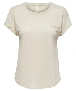 Only Play OnlyPlay FREI Tee -OATMEAL