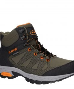 Hi Tec Mens Raven Mid Boot -KHAKI Mens Footwear