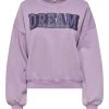 Ladies Hoodies & Sweatshirts Jacqueline De Yong CARINA Sweatshirt -VIOLET