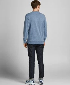 Jack & Jones JORPOP Sweatshirt -BLUE Mens Hoodies & Sweatshirts