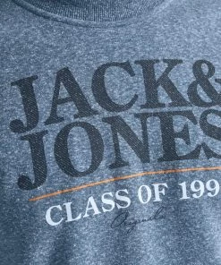 Jack & Jones JORPOP Sweatshirt -BLUE Mens Hoodies & Sweatshirts