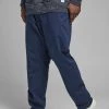 Mens Plus Size Jack & Jones MARCO/BOWIE Plus Size Trousers -NAVY