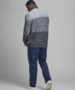 Mens Plus Size Jack & Jones MARCO/BOWIE Plus Size Trousers -NAVY