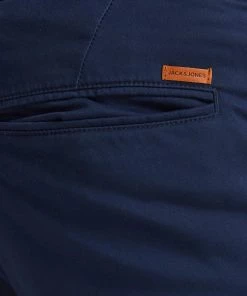 Mens Plus Size Jack & Jones MARCO/BOWIE Plus Size Trousers -NAVY