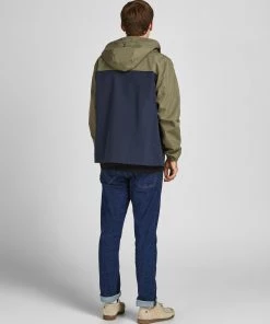 Mens Jackets & Bodywarmers Jack & Jones JORLUKE Jacket -OLIVE