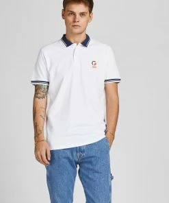 Jack & Jones JCOLOGAN Polo -WHITE