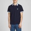 Jack & Jones JCOLOGAN Polo -NAVY BLAZER Mens Polos, Tees & Shirts