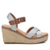 XTI 45173 Wedge Sandal -SILVER Ladies Footwear