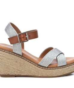 XTI 45173 Wedge Sandal -SILVER Ladies Footwear