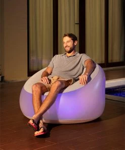 Camping & Hiking Accessories Bestway Luxury LED Outdoor Chair