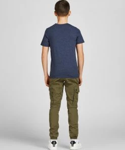 Jack & Jones JNR Jack & Jones JCOCONNOR Boys Tee -NAVY BLAZER