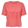 Only Play OnlyPlay JACINTA Short Tee -CORAL Ladies Sportswear & Fitness