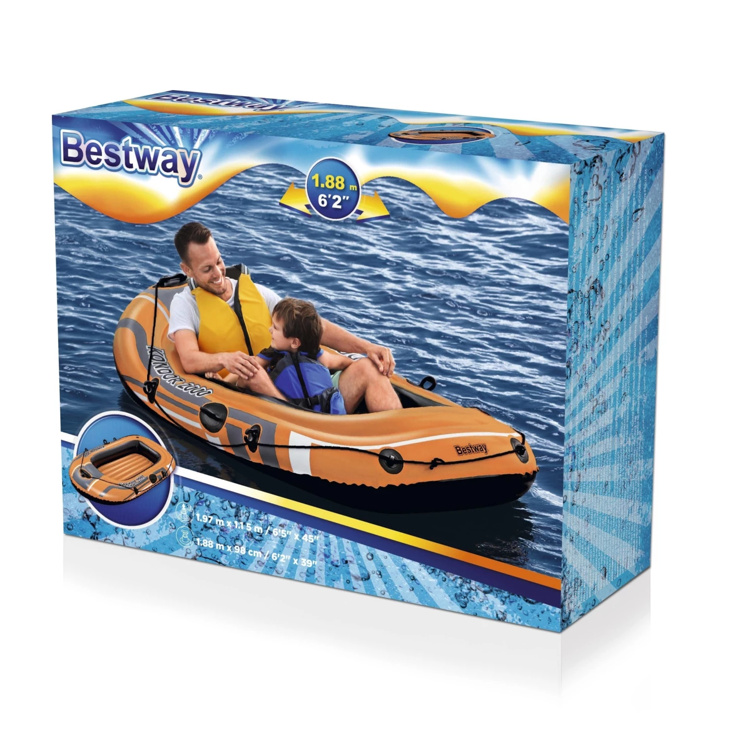Bestway Kondor 2000, 71" Raft