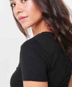 Ladies Polos, Tees & Shirts Jacqueline De Yong AVA Tee -BLACK