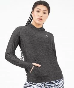 Ladies Hoodies & Sweatshirts Dare2B Ladies Sprint City Hoody -EBONY GREY