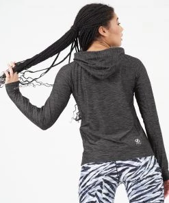 Ladies Hoodies & Sweatshirts Dare2B Ladies Sprint City Hoody -EBONY GREY