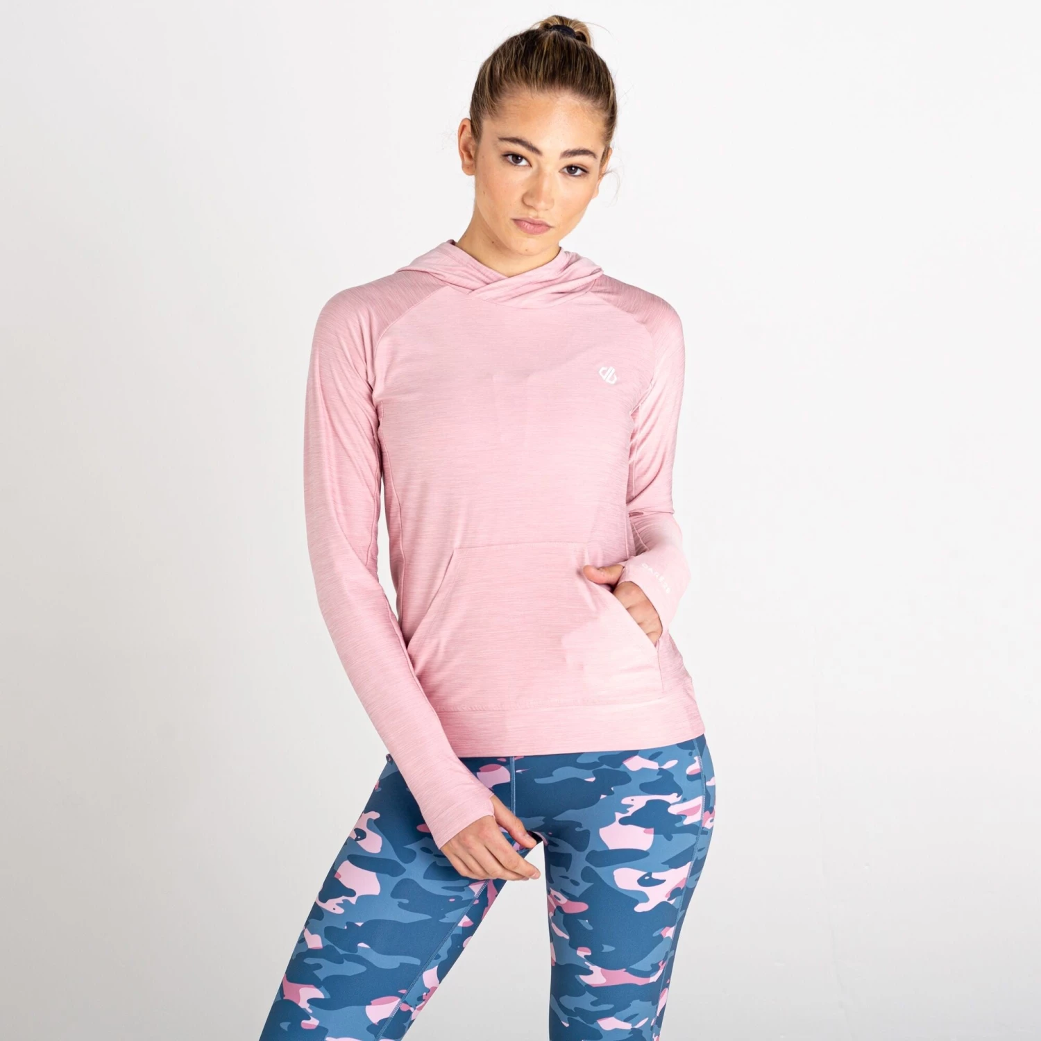Dare2B Ladies Sprint City Hoody -POWDER PINK