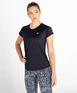 Dare2B Ladies Corral Tee -BLACK/BLACK