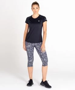 Dare2B Ladies Corral Tee -BLACK/BLACK
