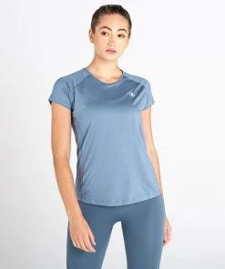 Ladies Sportswear & Fitness Dare2B Ladies Corral Tee -BLUESTONE