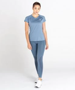Ladies Sportswear & Fitness Dare2B Ladies Corral Tee -BLUESTONE