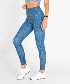 Dare2B Ladies Influential Full Leggings -GREY Ladies Sportswear & Fitness