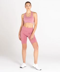 Dare2B Ladies Lounge About Shorts -ROSE