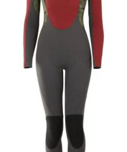 All SOLA Ladies H2O 4/3mm Wetsuit -RED