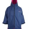 SOLA Kids Waterproof Changing Coat -NAVY/PINK Beach Towels, Changing Robes & Ponchos