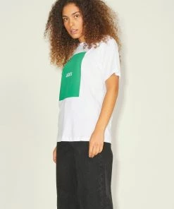 JJXX AMBER Tee -GREEN Ladies Polos, Tees & Shirts