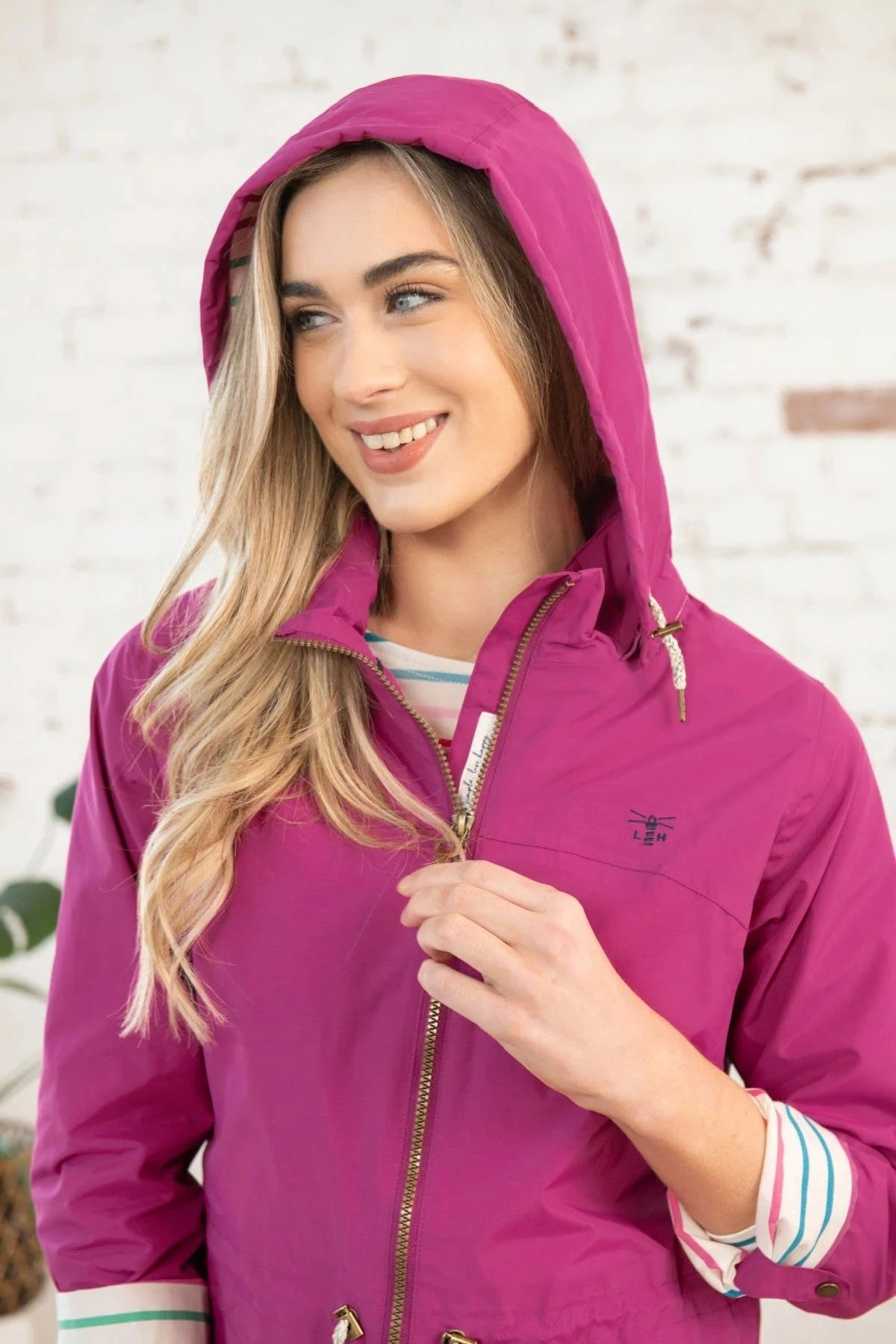 Lighthouse Victoria Jacket-RASPBERRY