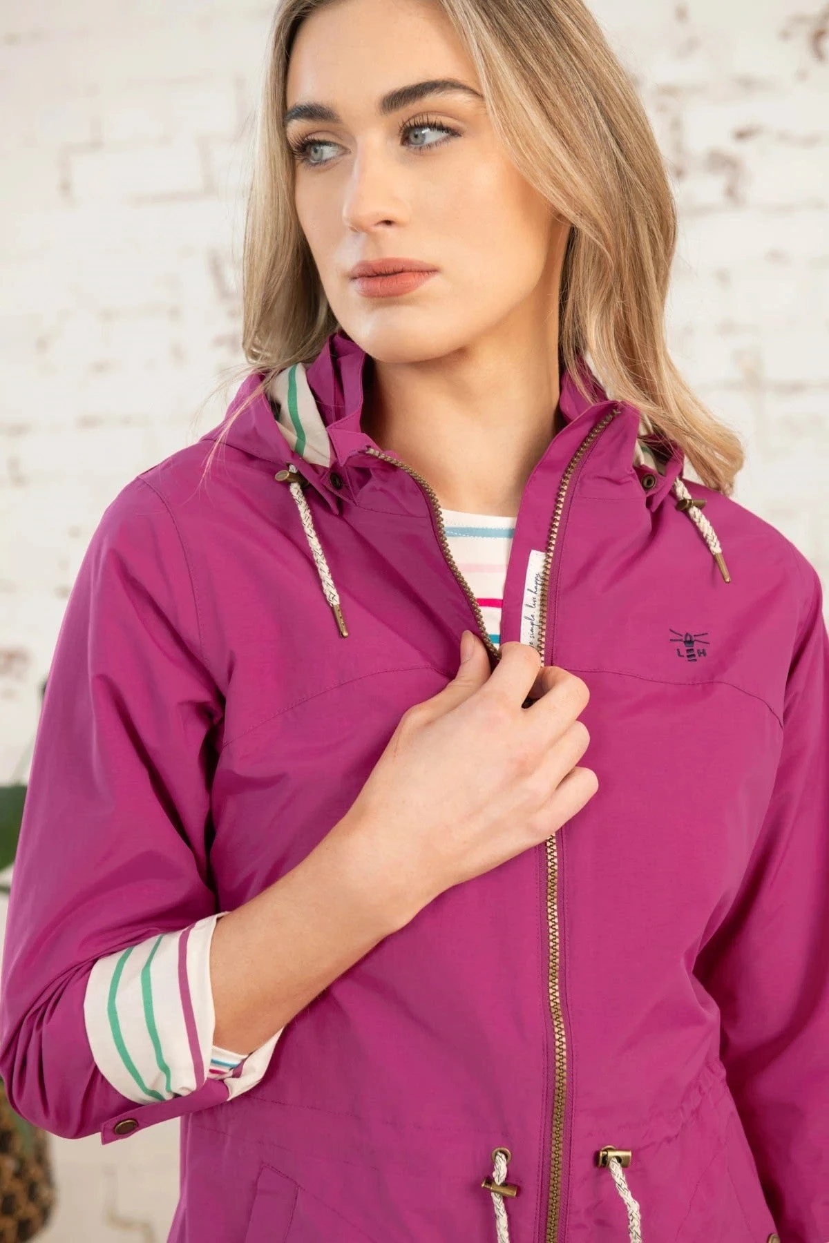 Lighthouse Victoria Jacket-RASPBERRY