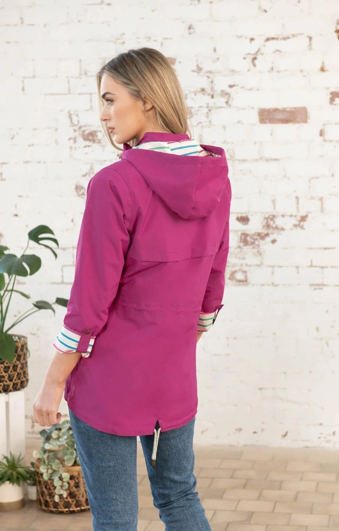 Lighthouse Victoria Jacket-RASPBERRY