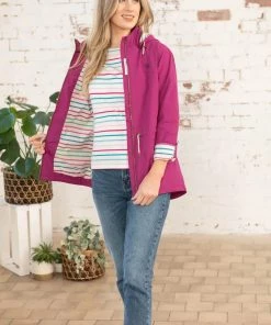 Lighthouse Victoria Jacket-RASPBERRY