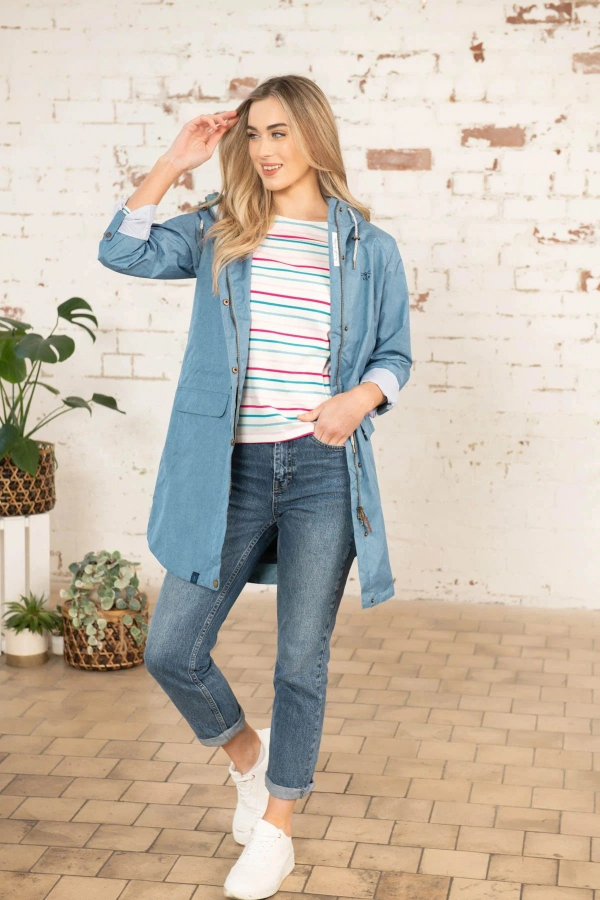 Ladies Jackets & Bodywarmers Lighthouse Alice Jacket -SOFT TEAL