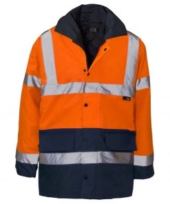 Supertouch Hi Vis 2 Tone Parka Jacket All