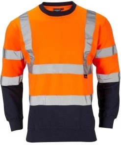 All Supertouch Hi Vis 2 Tone Sweatshirt