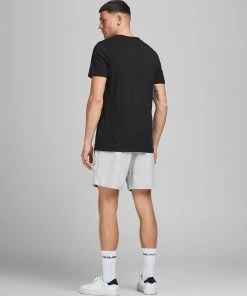 Jack & Jones JPSTAIR Shorts -LIGHT GREY MELANGE Mens Sportswear & Fitness