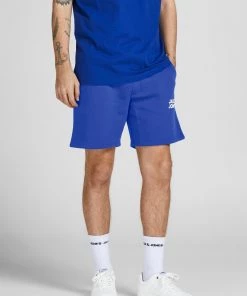 Jack & Jones JPSTNEWSOFT Sweat Shorts -SURF BLUE