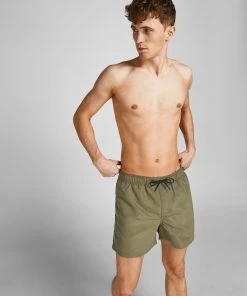 Jack & Jones JPSTCRETE Swimming Shorts -OLIVE Swimwear